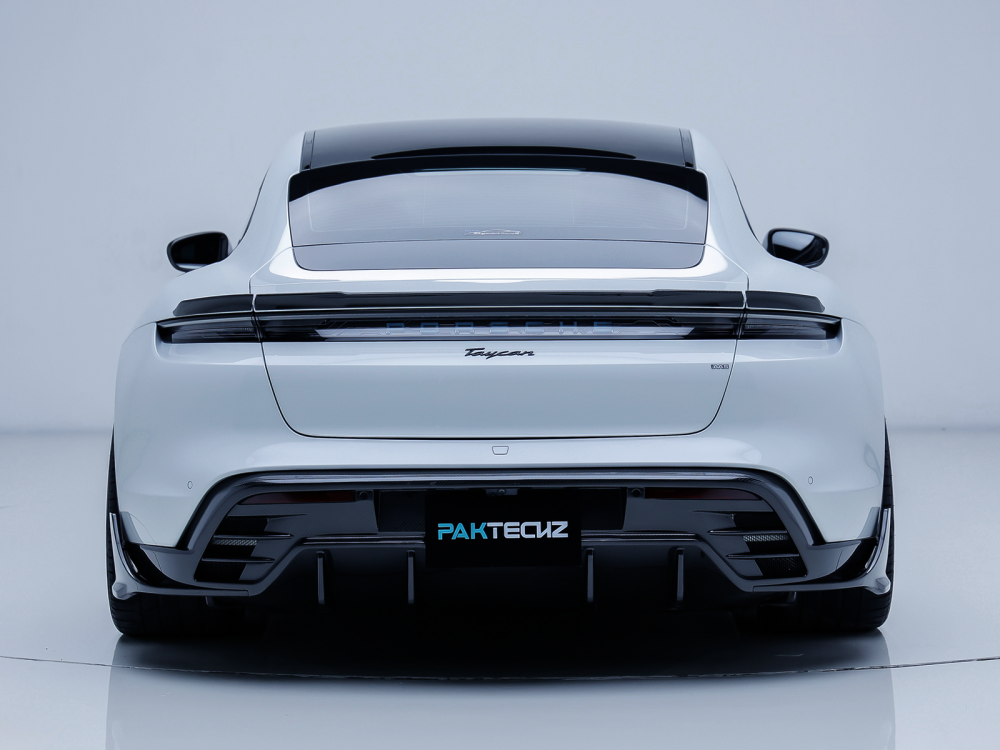 Porsche Taycan Paktechz Design Rear Diffuser