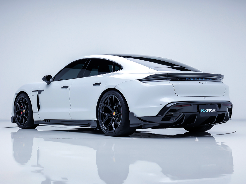 Porsche Taycan Paktechz Design Rear Diffuser