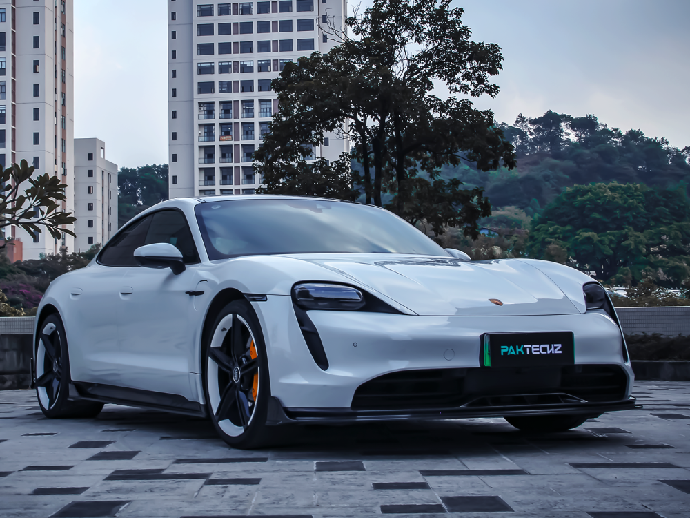 Porsche Taycan Paktechz Design Front Lip