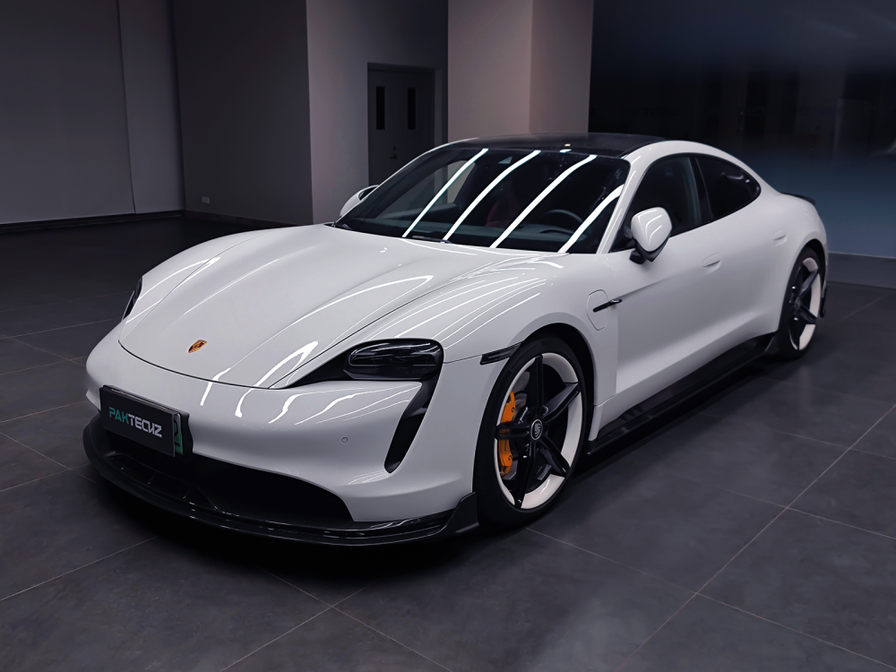 Porsche Taycan Paktechz Design Front Lip
