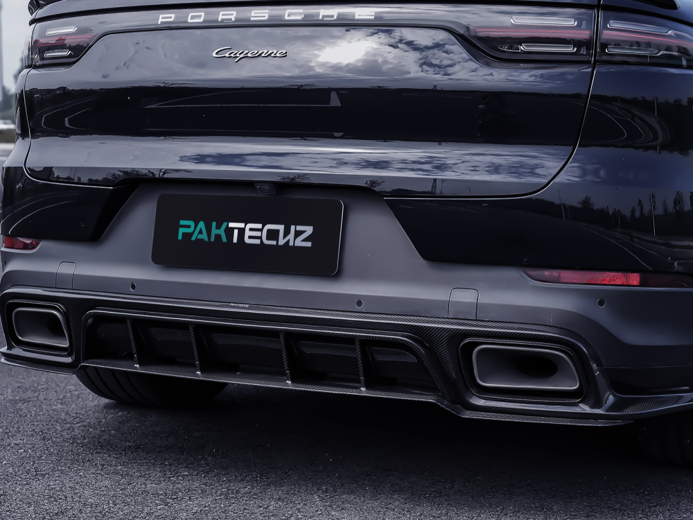 Porsche Cayenne Paktechz Design Rear Diffuser