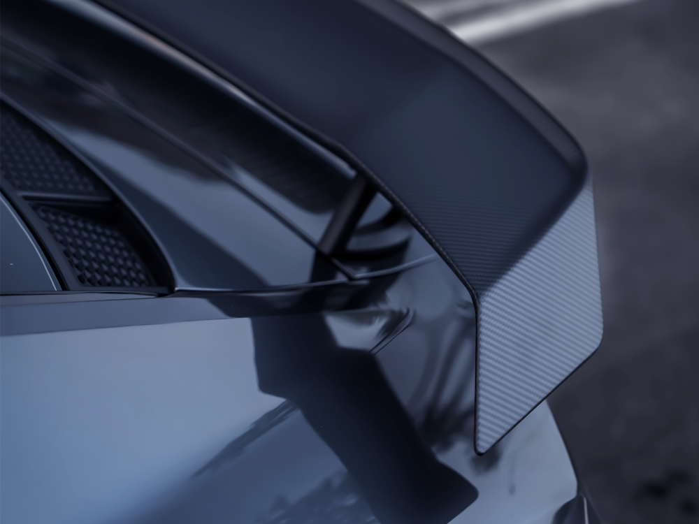 Audi R8 Gen 2 Paktechz Design Carbon Fiber Rear Spoiler Wing Ver.1