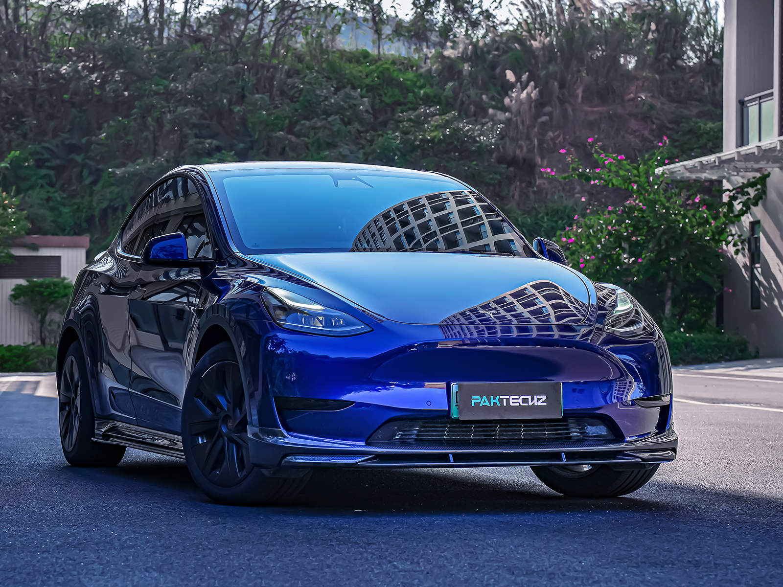 Tesla Model Y Paktechz Design Front Lip