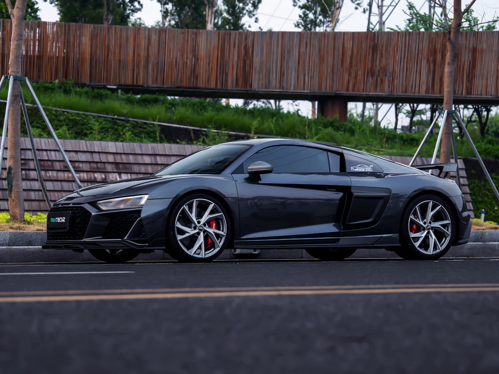 Audi R8 Gen 2 Paktechz Design Carbon Fiber Side Skirts
