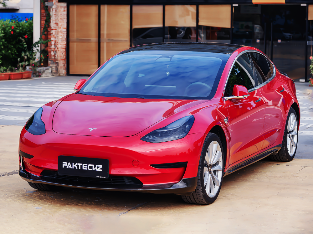 Tesla Model 3 Paktechz Design Front Lip