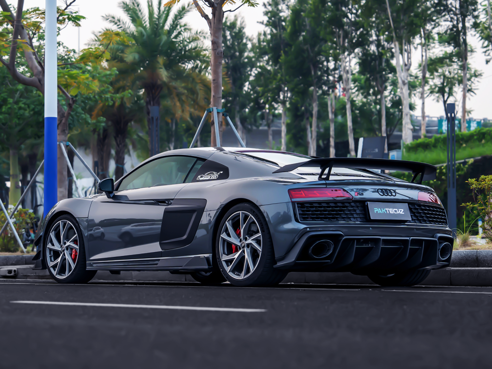 Audi R8 Gen 2 Facelift Paktechz Design Carbon Fiber Rear Diffuser