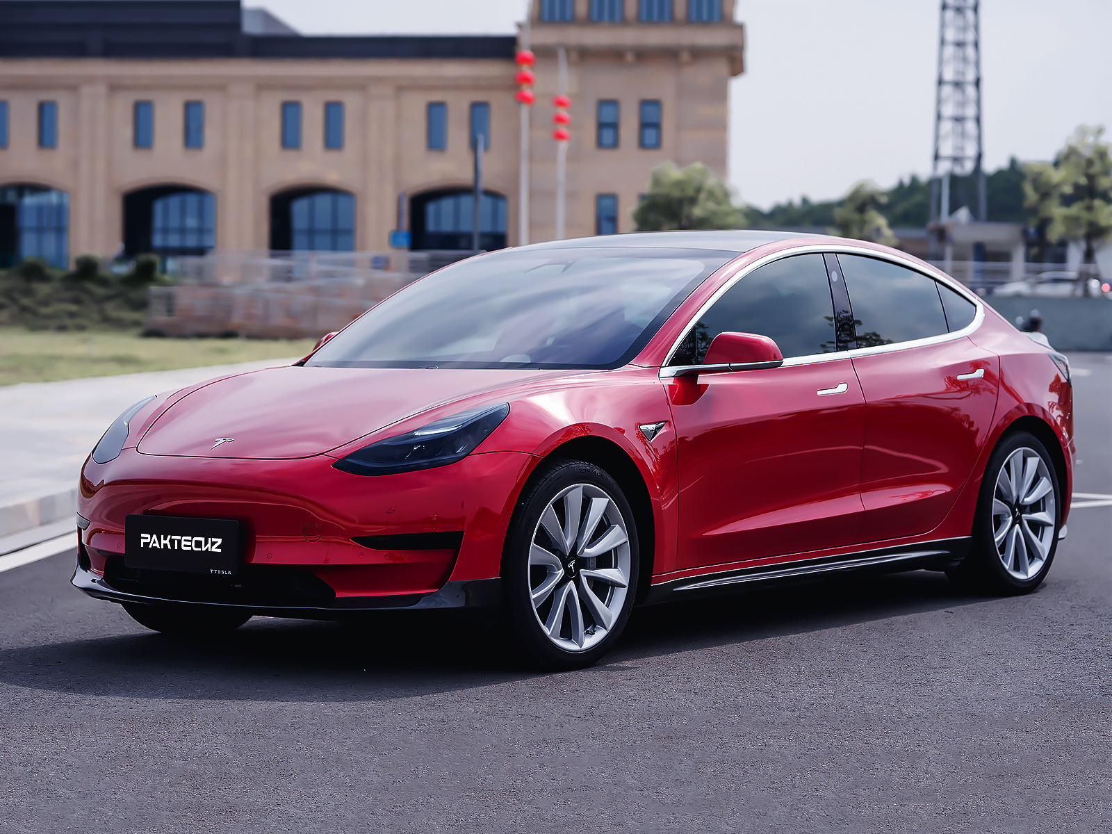 Tesla Model 3 Paktechz Design Side Skirts