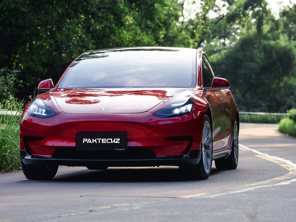 Tesla Model 3 Paktechz Design Front Lip