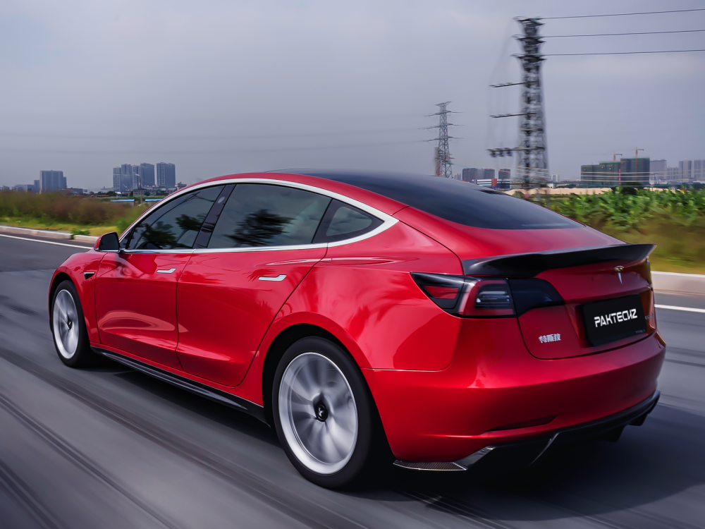 Tesla Model 3 Paktechz Design Rear Spoiler