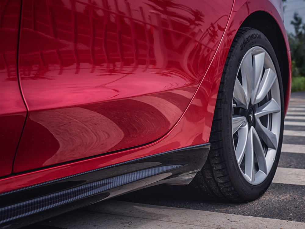 Tesla Model 3 Paktechz Design Side Skirts