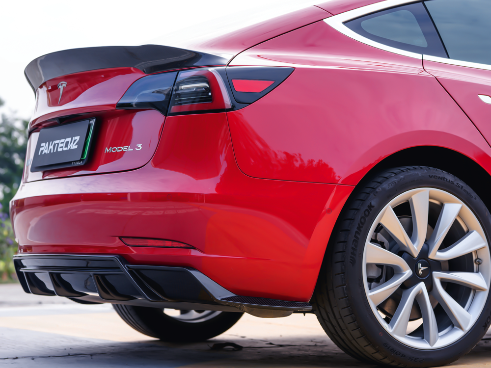 Tesla Model 3 Paktechz Design Rear Spoiler