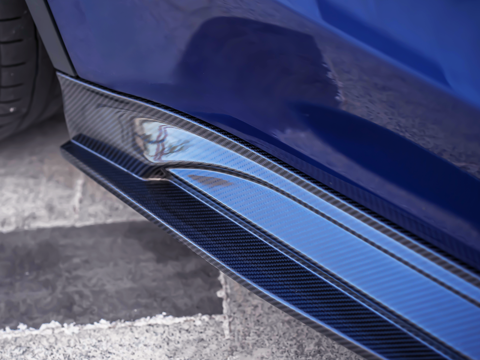 Tesla Model Y Paktechz Design Side Skirts