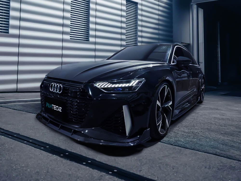 Audi RS6 C8 Paktechz Design Carbon Fiber Engine Hood Bonnet