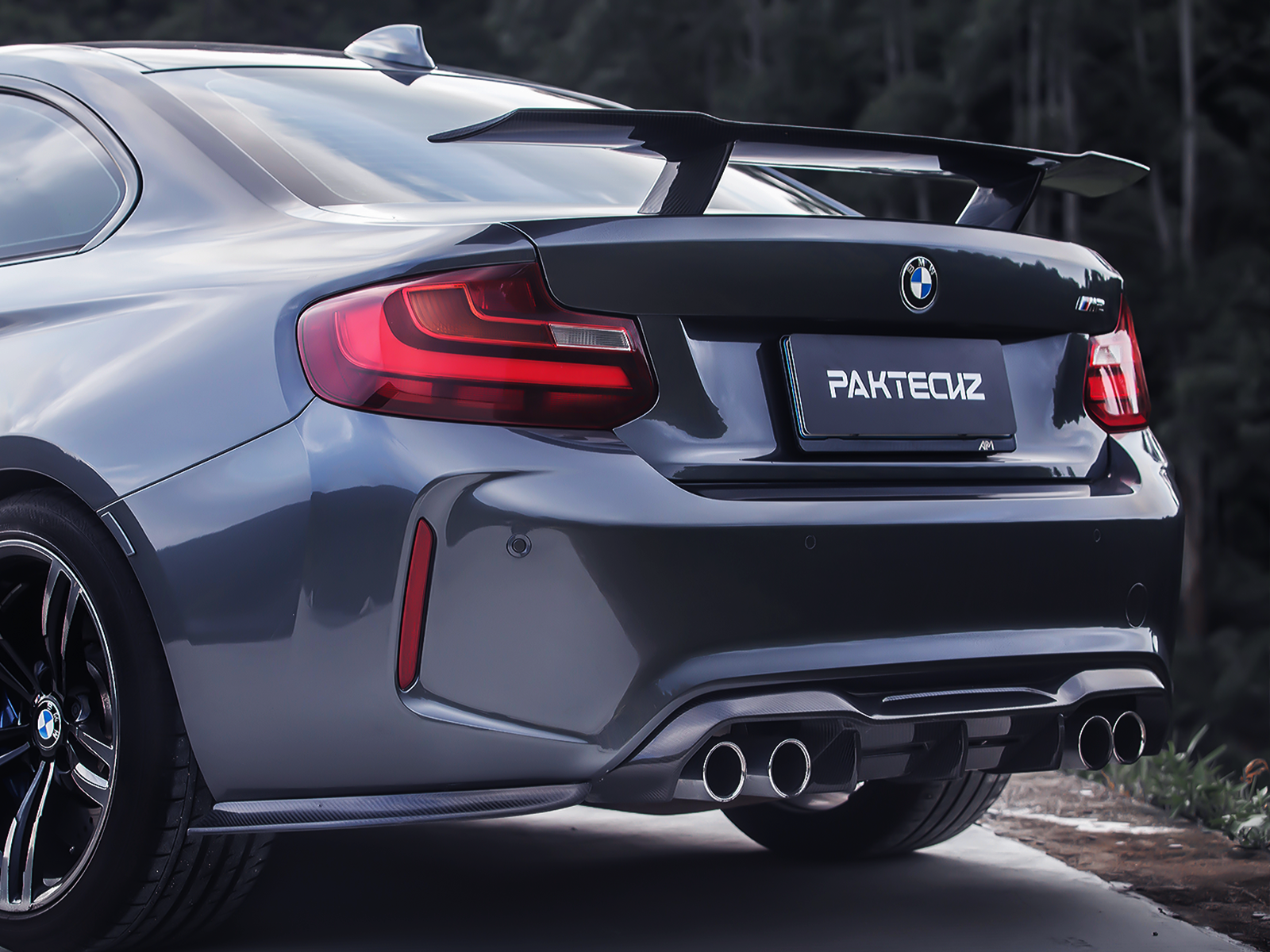 BMW M2(F87) Paktechz Design Rear Diffuser