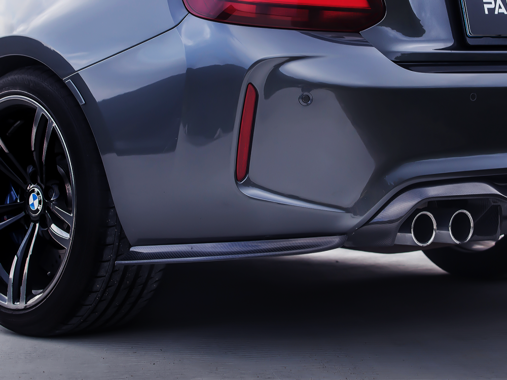 BMW M2(F87) Paktechz Design Rear Side Splitter
