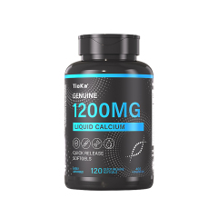 Tioka Liquid Calcium 1200mg with Vitamin D3 120 Capsules