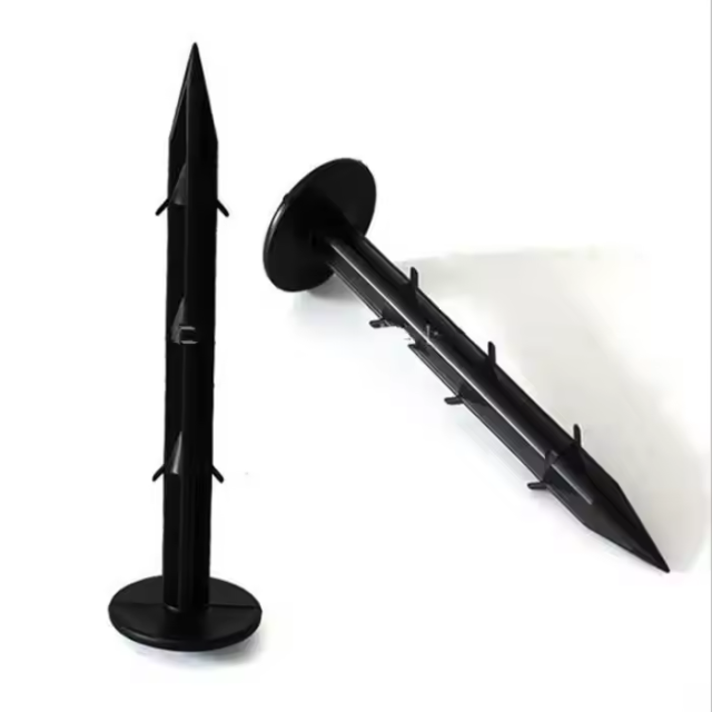 Ekologiczne plastikowe szpilki ogrodowe z ząbkami, długotrwałe i wytrzymałe,Ekologiczne plastikowe szpilki ogrodowe z ząbkami, długotrwałe i wytrzymałe