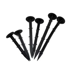 Ekologiczne plastikowe szpilki ogrodowe z ząbkami, długotrwałe i wytrzymałe,Ekologiczne plastikowe szpilki ogrodowe z ząbkami, długotrwałe i wytrzymałe