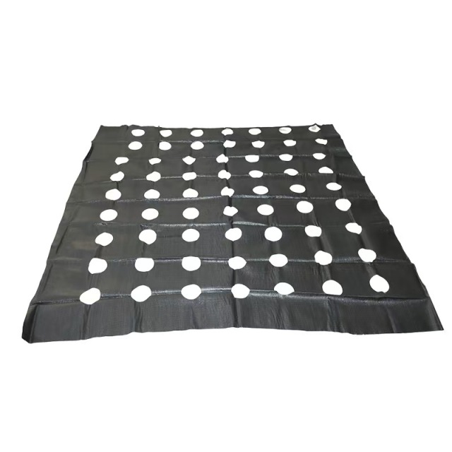 Perforiertes Unkrautvlies aus Polypropylen mit Pflanzlöchern,Perforiertes Unkrautvlies aus Polypropylen mit Pflanzlöchern