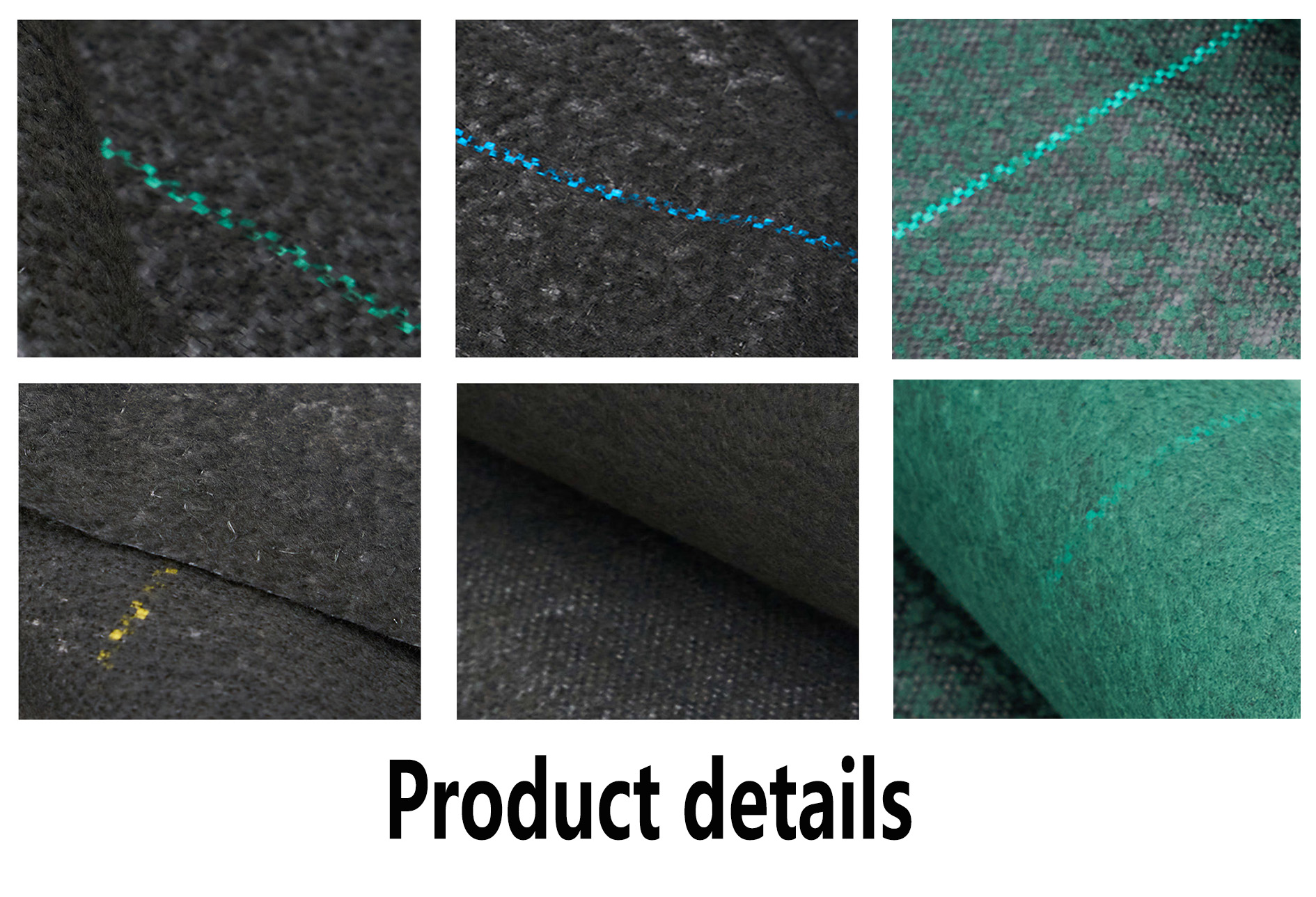 Details zum extra starken Unkrautvlies