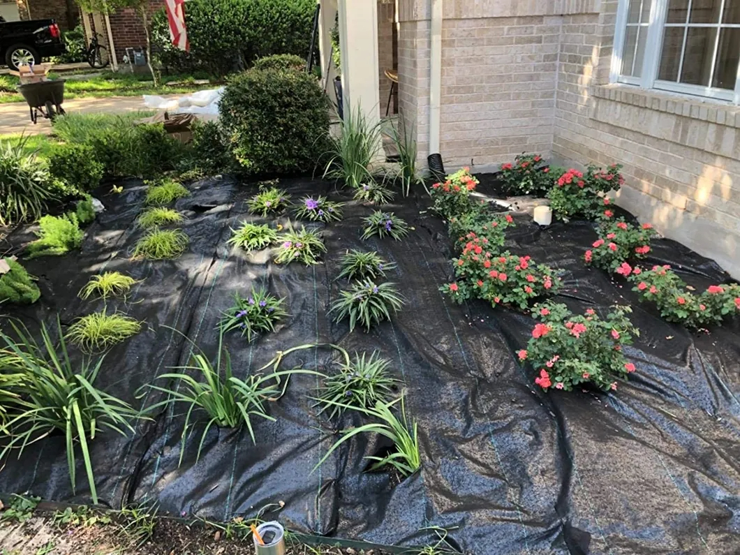 What’s the best time to lay weed control fabric?