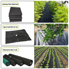 Wytrzymała zielona agrotkanina ogrodowa do zwalczania chwastów,Wytrzymała zielona agrotkanina ogrodowa do zwalczania chwastów