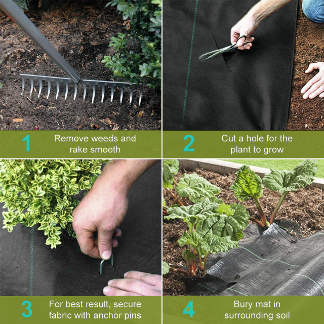 Włóknina polipropylenowa przeciw chwastom – składana mata ogrodowa przeciw chwastom,Włóknina polipropylenowa przeciw chwastom – składana mata ogrodowa przeciw chwastom