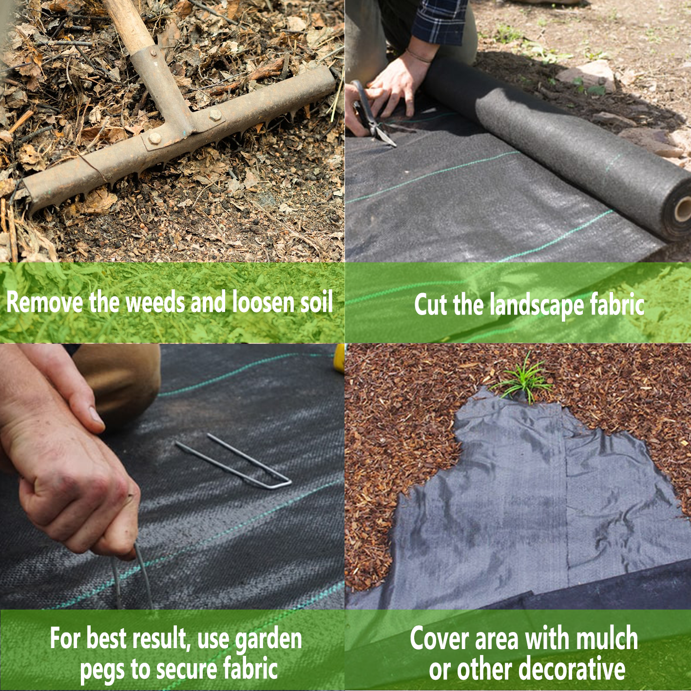 Dicas: Como Usar o Tecido Verde de Jardim de Alta Resist&ecirc;ncia