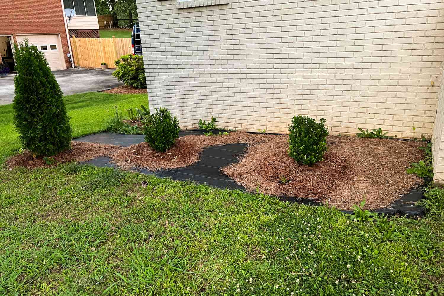 landscape fabric under gravel