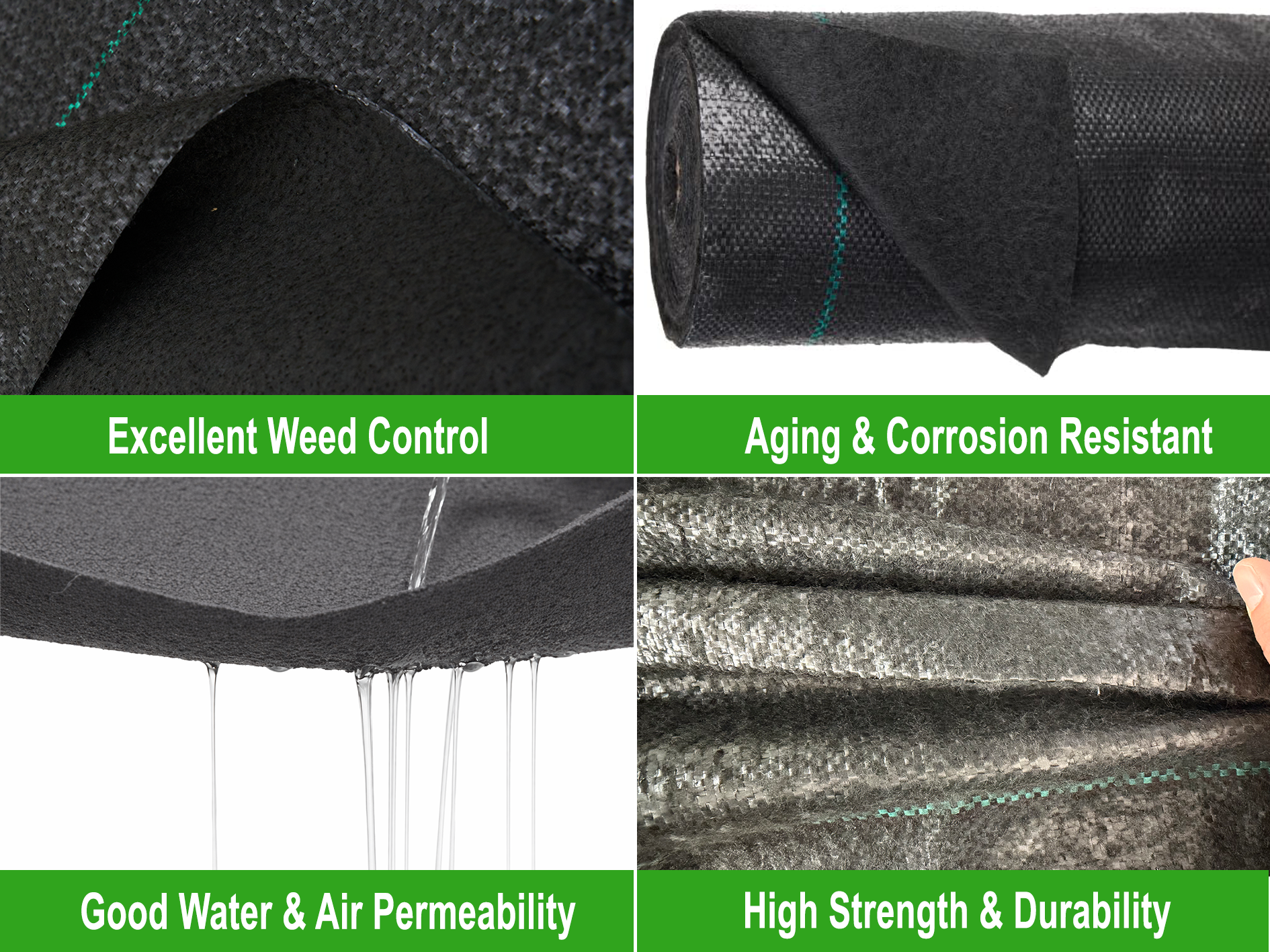 Vorteile von Extra starkem Unkrautvlies