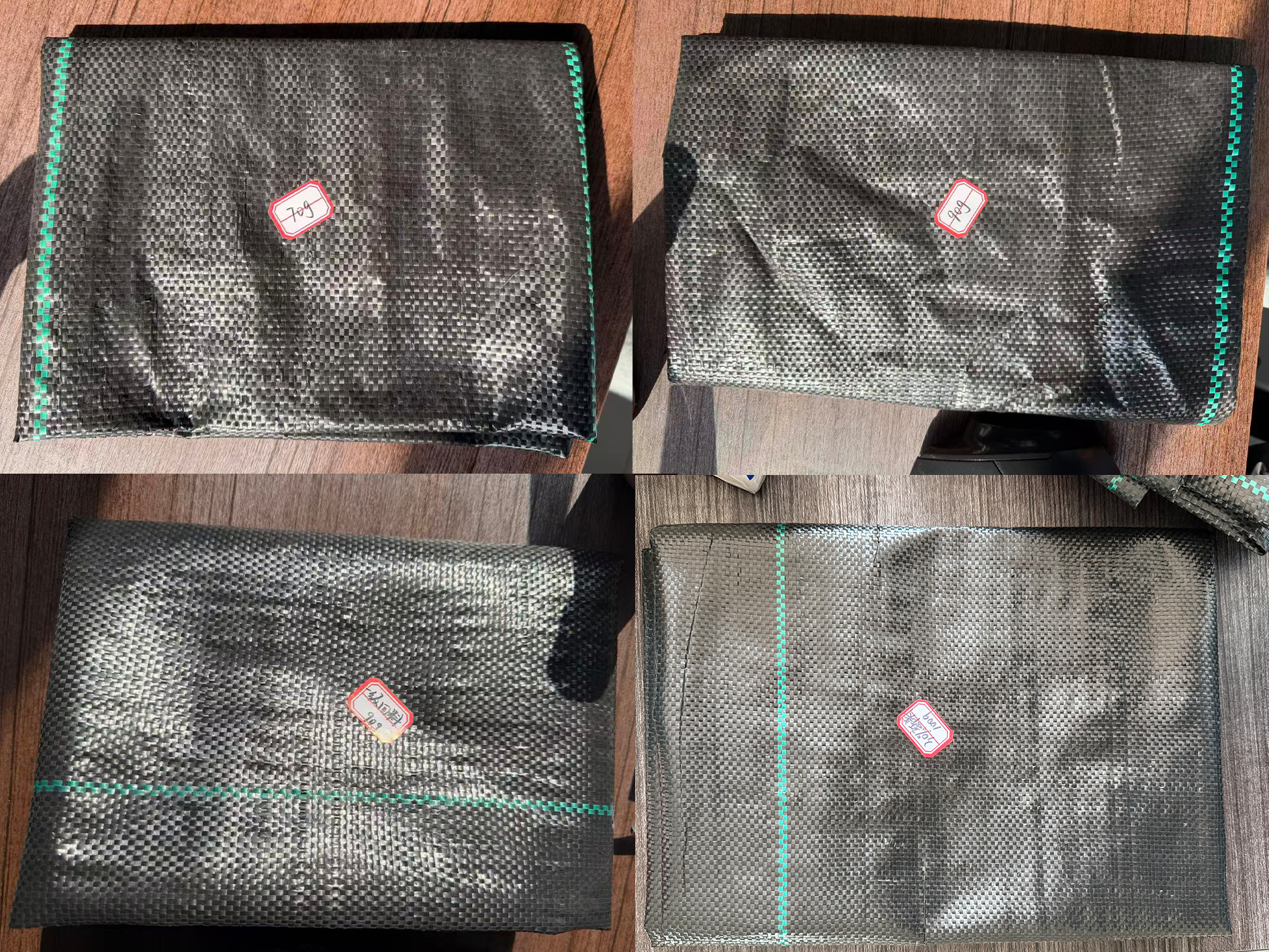 Different gram weight of weed barrier fabric