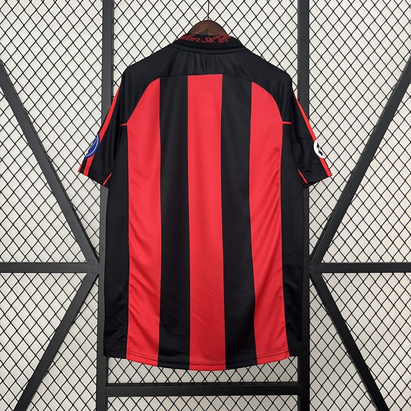 Retro AC Milan 00/01 Home S-XXL