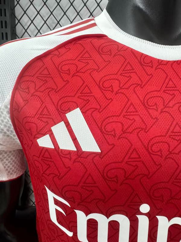 2025-2026 Arsenal Home Soccer Jersey Player Version