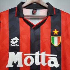 Retro 93/94 AC Milan home S-XXL