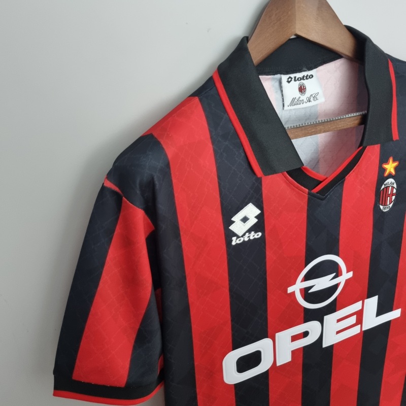 Retro 95/96AC Milan home S-XXL