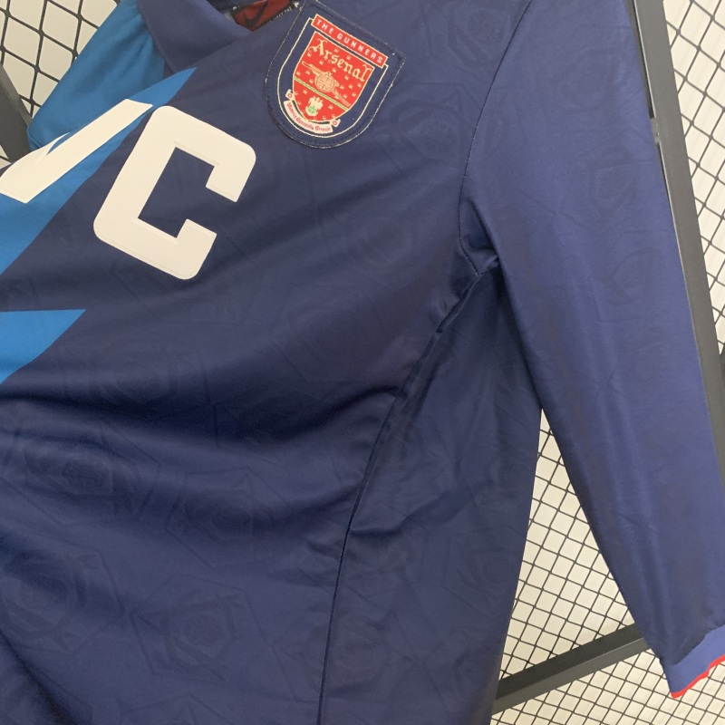 Retro long sleeve Arsenal 95/96 away S-XXL