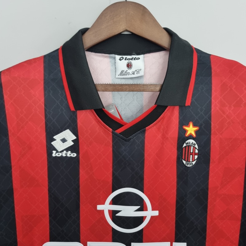 Retro 95/96AC Milan home S-XXL
