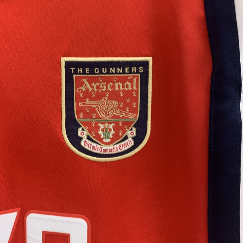 Retro long sleeve Arsenal 98/99 Home S-XXL