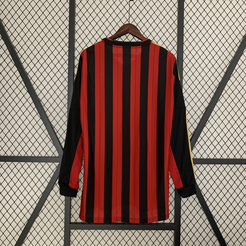 Retro long sleeve AC13/14 Milan home S-XXL