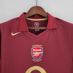 Retro Long Sleeve 05/06 Arsenal home S-XXL