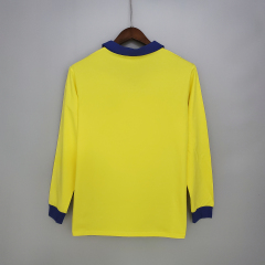 Retro long sleeve Arsenal 71/79 away yellow S-XXL