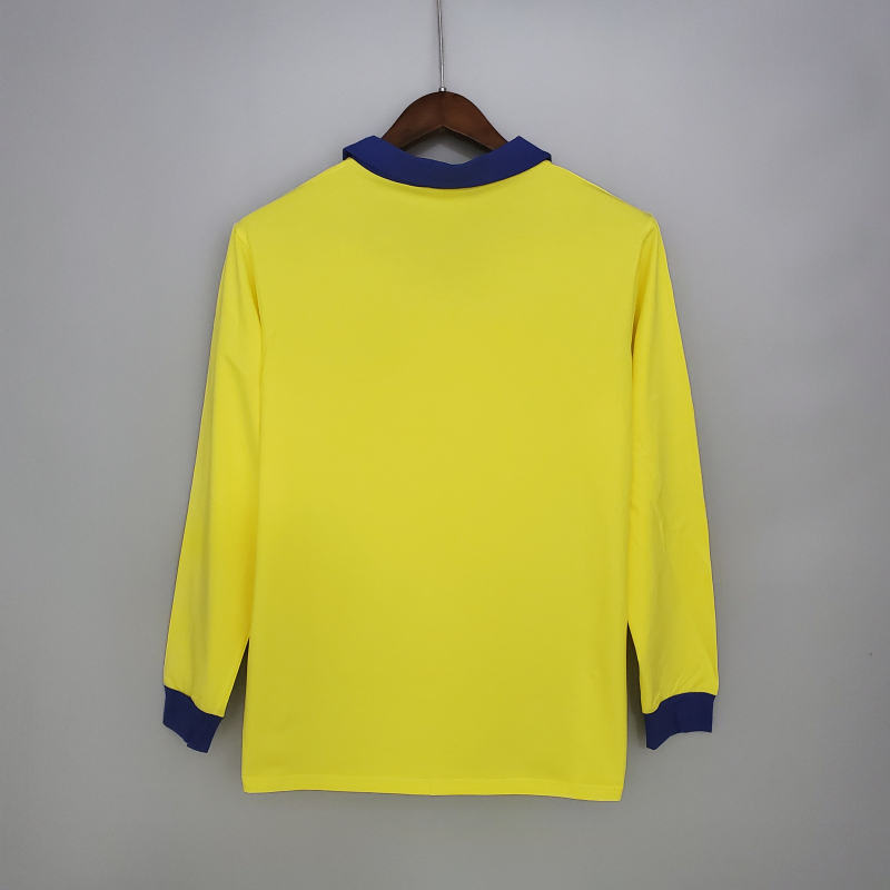 Retro long sleeve Arsenal 71/79 away yellow S-XXL
