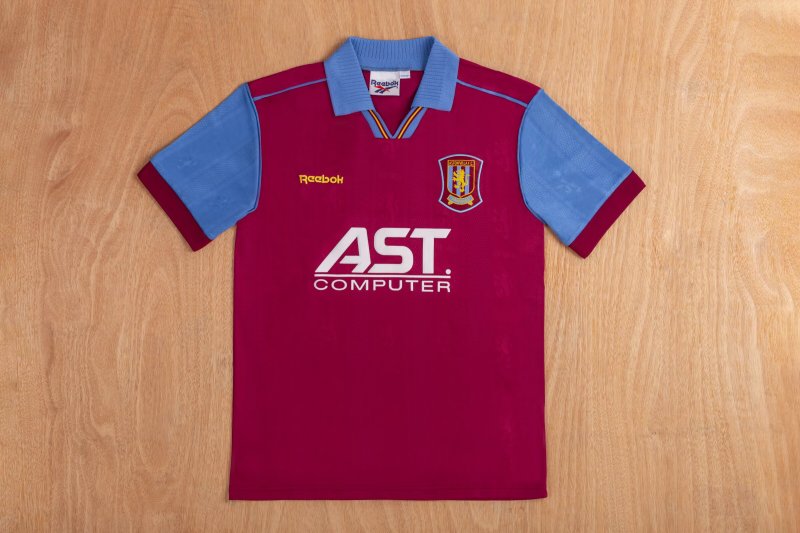 Retro Aston Villa 95-97 home S-XXL