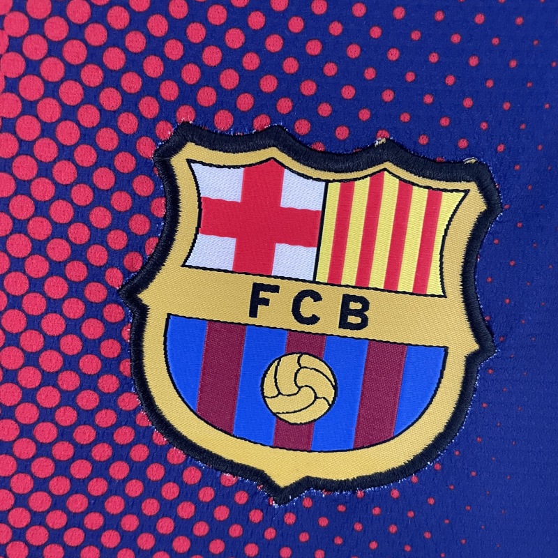 Retro long sleeve Barcelona 12/13 home S-XXL