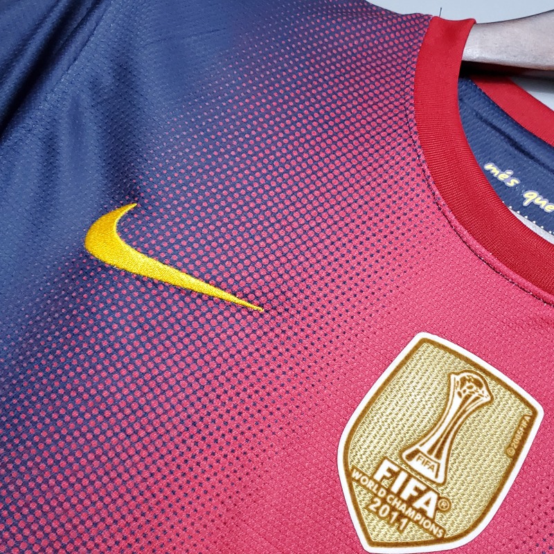 Retro Barcelona 12/13 home S-XXL