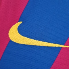 Retro barcelona 05/06 long sleeve home S-XXL