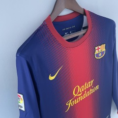 Retro long sleeve Barcelona 12/13 home S-XXL