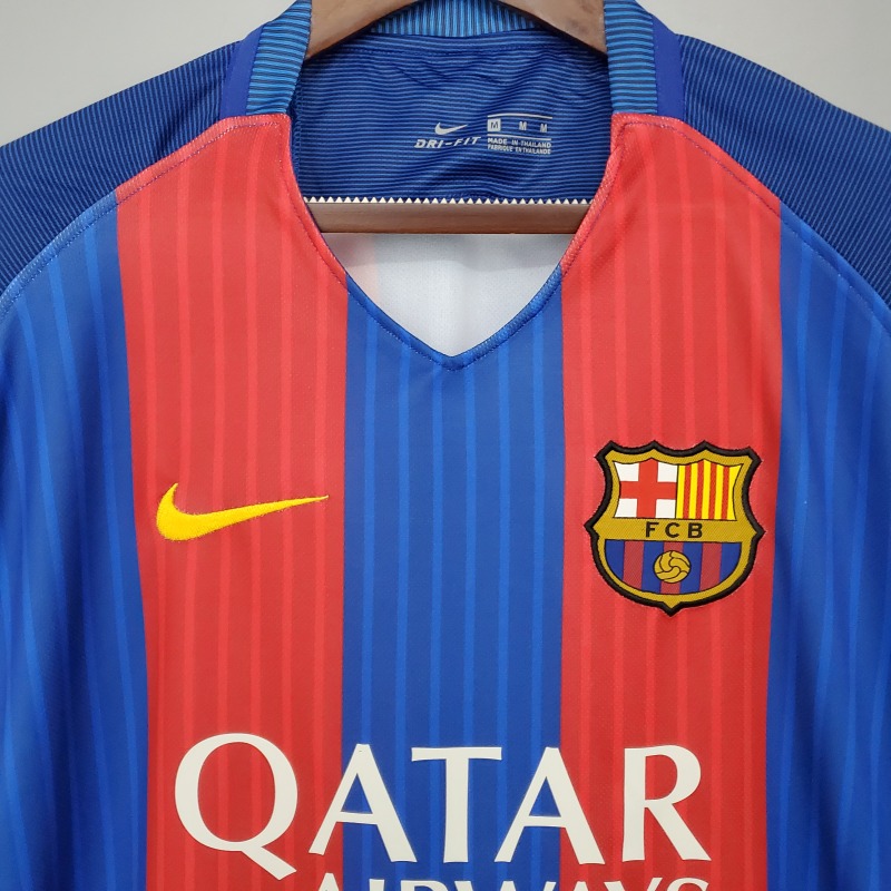 Retro Barcelona 16/17 home S-XXL