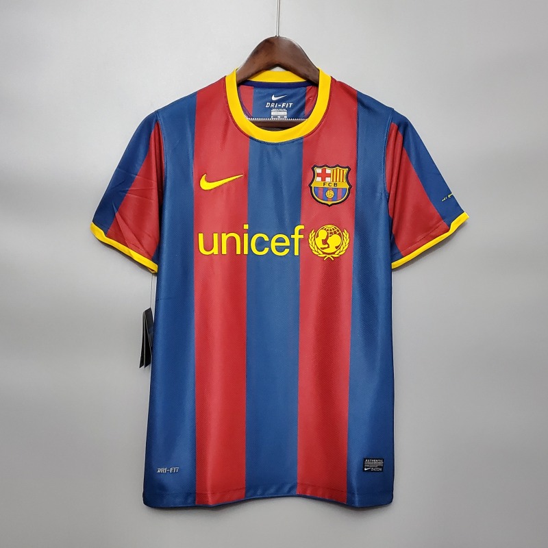 Retro Barcelona 10/11 home S-XXL