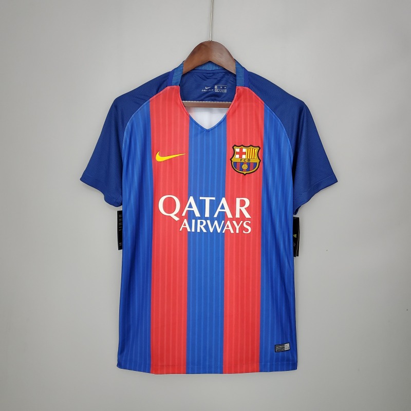 Retro Barcelona 16/17 home S-XXL